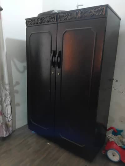 wooden wardrobe in good condition
