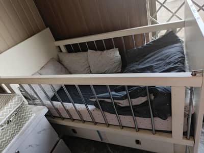 Baby cot | baby bed | wooden cot | kids bed | kids swing coat