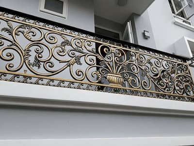 Stainless iron work-Cnc gates-Iron gate-Cnc Grills-Railings-Stairs