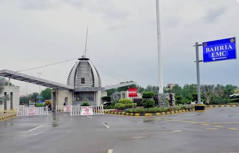8 Marla residential plot for urgent sale in Bahrai EMC lahore