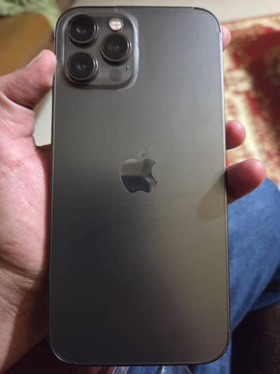 Iphone 12 pro max 256gb Pta Approved Black color.