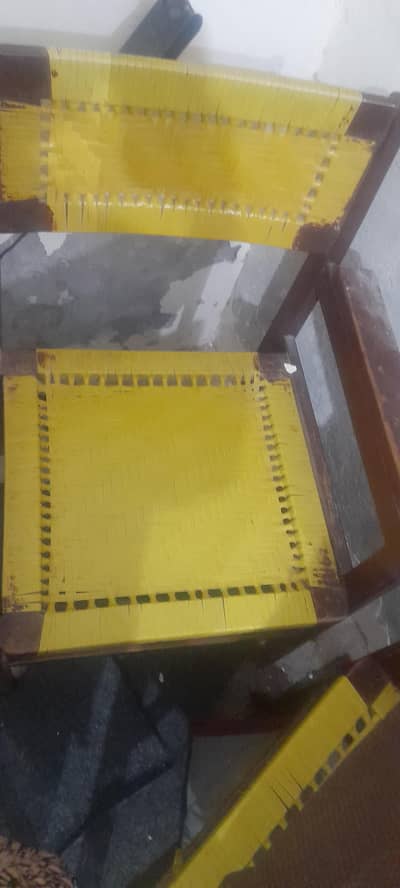 3 chair  wood