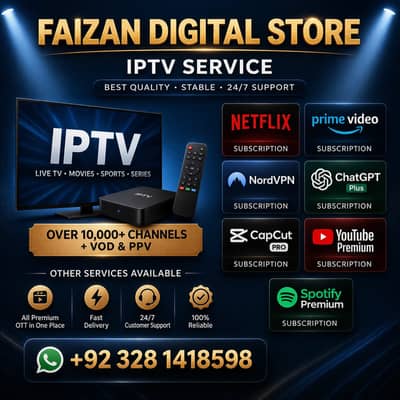 IPTV Affordable IPTV IPTV/IPTV Service High-Quality