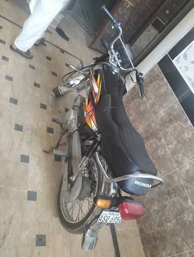 Honda CD 70 | Black | Model 2022 | registered Bike