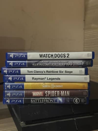 PS4 Games Contact me on whatsapp Exchange possible