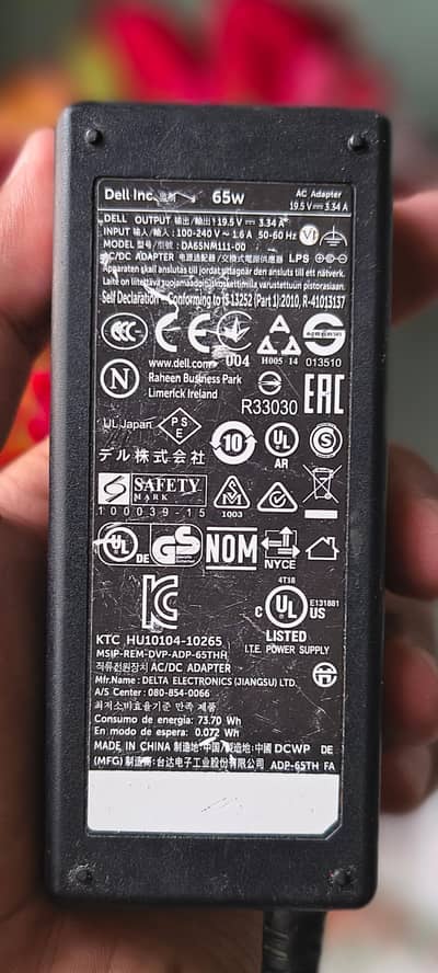 Dell 65W Original Barrel Laptop Charger 19.5V 3.34A