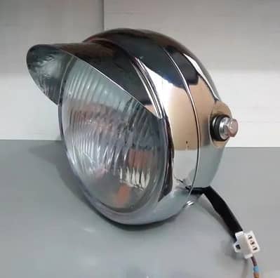 Full metal body headlight