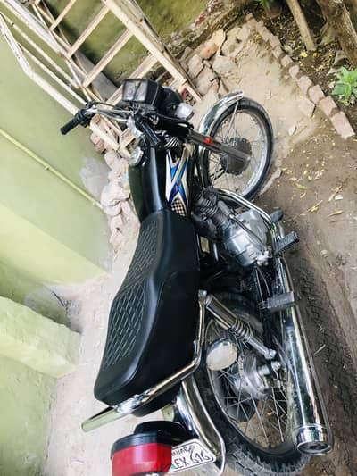 Honda CG 125 2017 converted 25 model full original parts