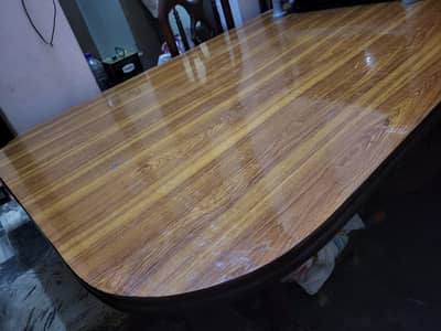 Dining table with 6 chairs