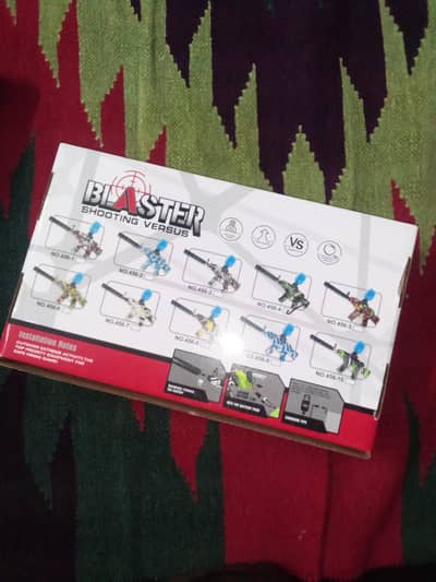 Blaster Shooting Versus Gun