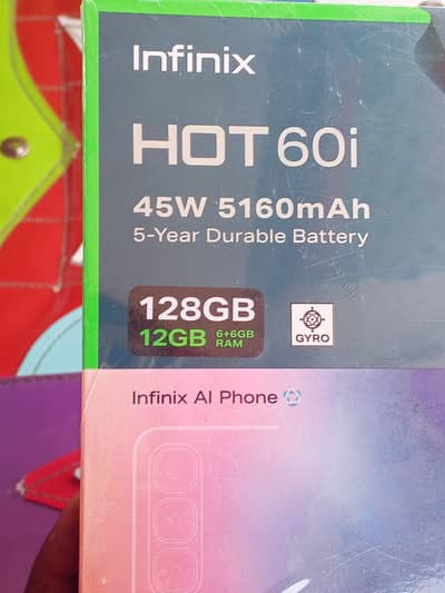 Infinix hot 60i 6+128