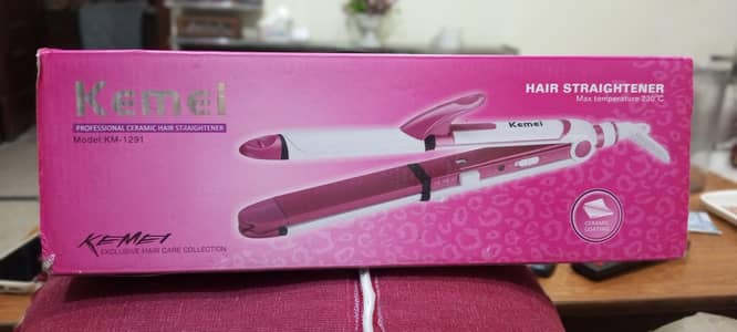 KEMEI KM 1291 3in1 Multipurpose Hair Straightener