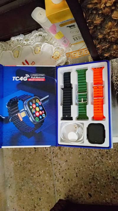 smart watch new complet box