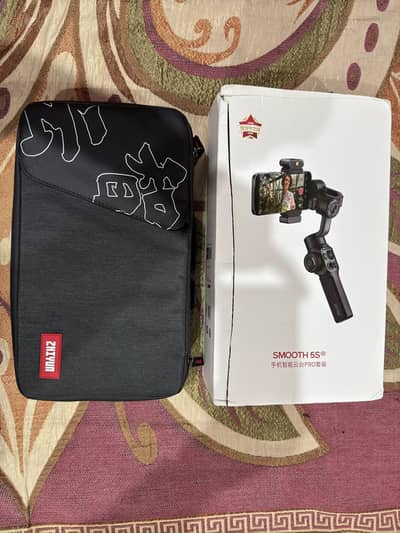Zhiyun Smooth 5S AI Pro Kit – New | Just Unboxed | Full Accessories