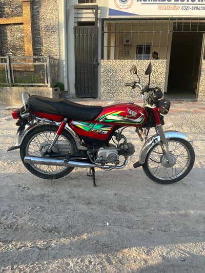 Honda CD 70 CDI 2022 Islamabad Registered Great Condition