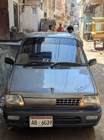 Suzuki mehran 1995 model urgent for sale