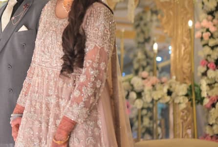 light pink color maxi in medium/Large size