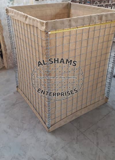 Hesco Bags - Razor wire - Barbed wire - Powder coating wire - Weld