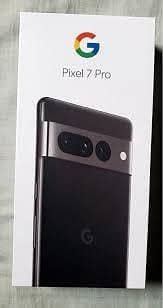 pixel 7 Pro Max full box completed