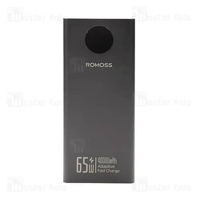 Romoss power bank 40000mah 65w type c super fast charger