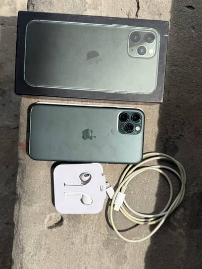 iphone 11 pro for sale with original box original cable and handfree