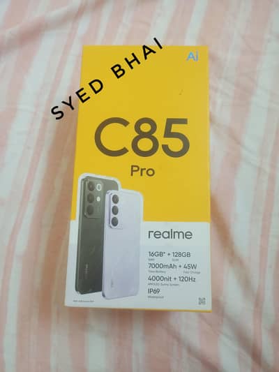 Realme C85 Pro Complete Saman with Box