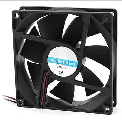 PC Fan 92mm- DCFAn with Adaptor