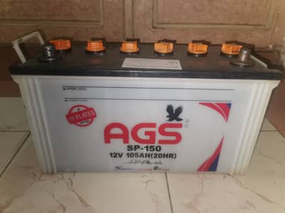 Exceleent condition long backup -  AGS  SP-150    19 plate