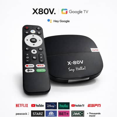 X80V Android TV Box 4GB/64GB