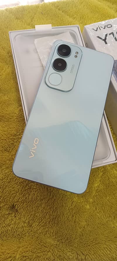 vivo y19s 6+6 128 with box