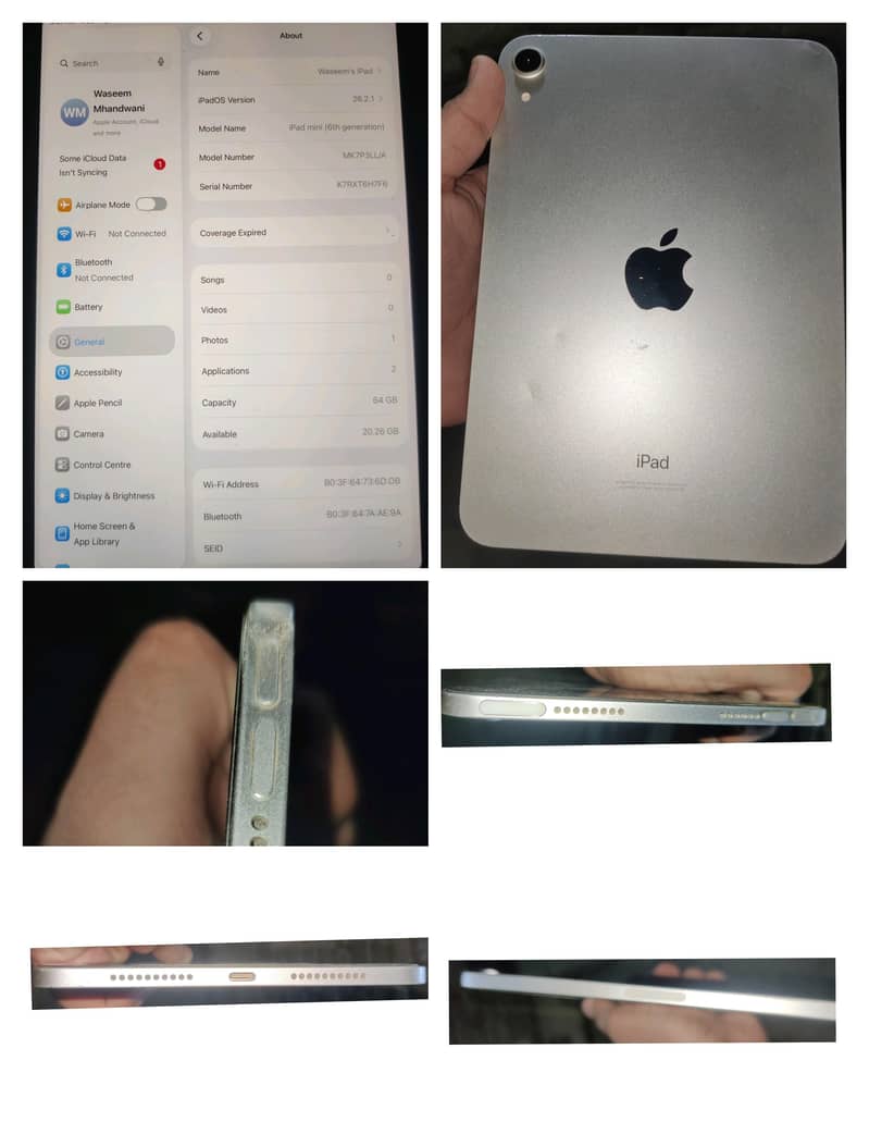 IPAD MINI 6 0