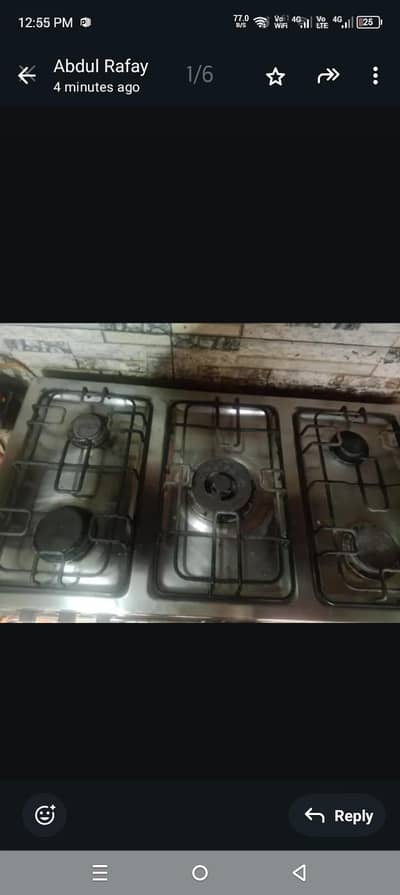 5 stoves gas oven / urgent sale . . .