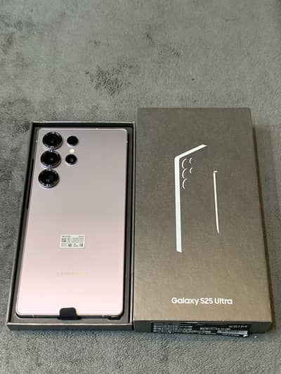 S25 Ultra 12/256 just box open