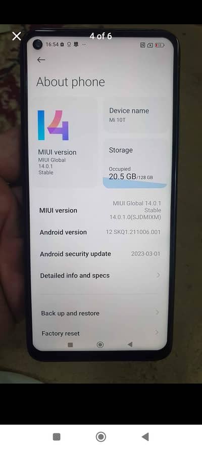 Xiaomi mi 10 t
