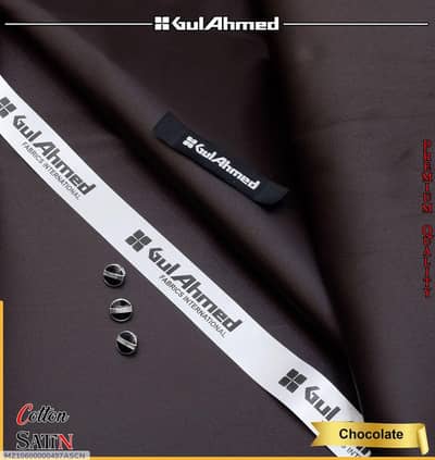 Original Gul Ahmed Cotton Unstitched Suit - Brand New Sealed Pack