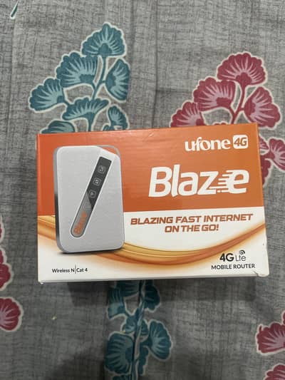 Ufone 4G Blaze activated device