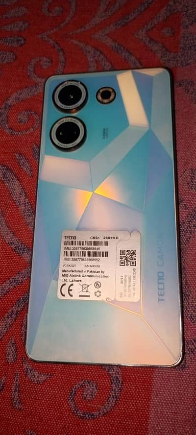 Tecno camon 20 8 / 256 all ok