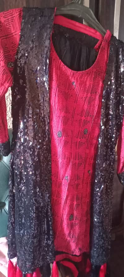 Ready to wear  three  piece dress