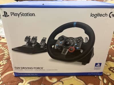 Logitec G29 racing wheel with shifter