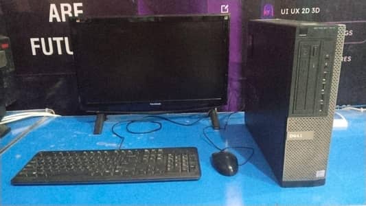 CPU and LED for  sale Core i3 8gb hard kuch ma. 256 ha kuch ma 320
