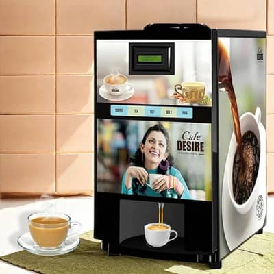 Tea and coffee vending machines