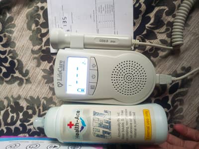 Fetal doppler heart beat detector