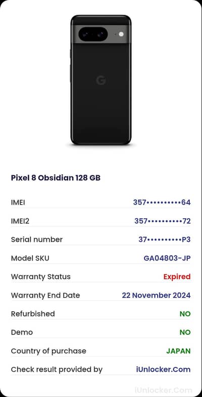 Google Pixel 8 Official PTA Approve