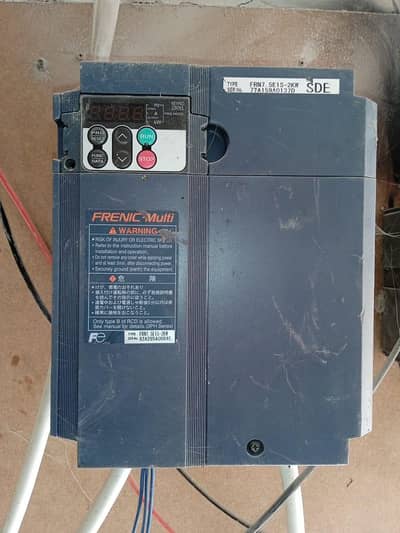 3 phase motor 7.5 & japani inverter 10 HP. (7.5kw)