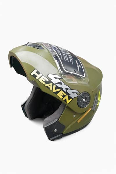 2in1 helmet half face full face