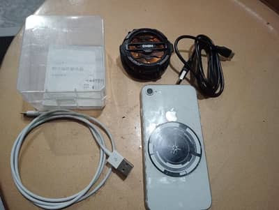 iPhone 8 meno cooling fan+c-type and iPhone cable orignal