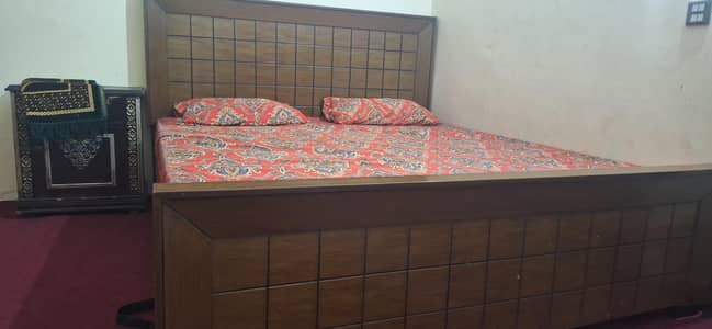 Double bed for Sale with Foam