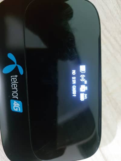 Telenor 4G Internet Wifi Device / Sim Internet signal extend