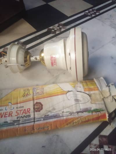 AC/DC fan with remote for sale