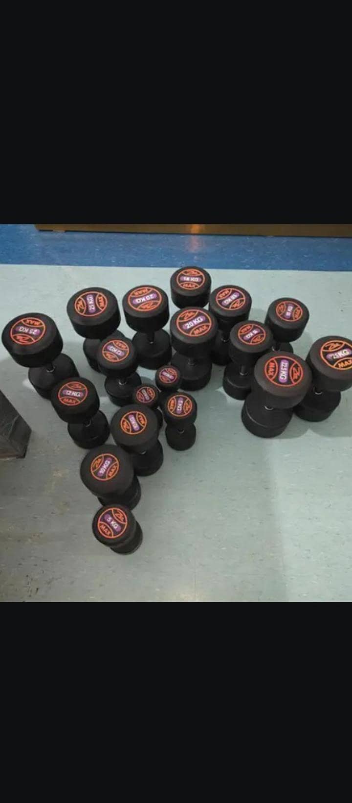 dumbbells +dumbbells rack+ multiple bench 3